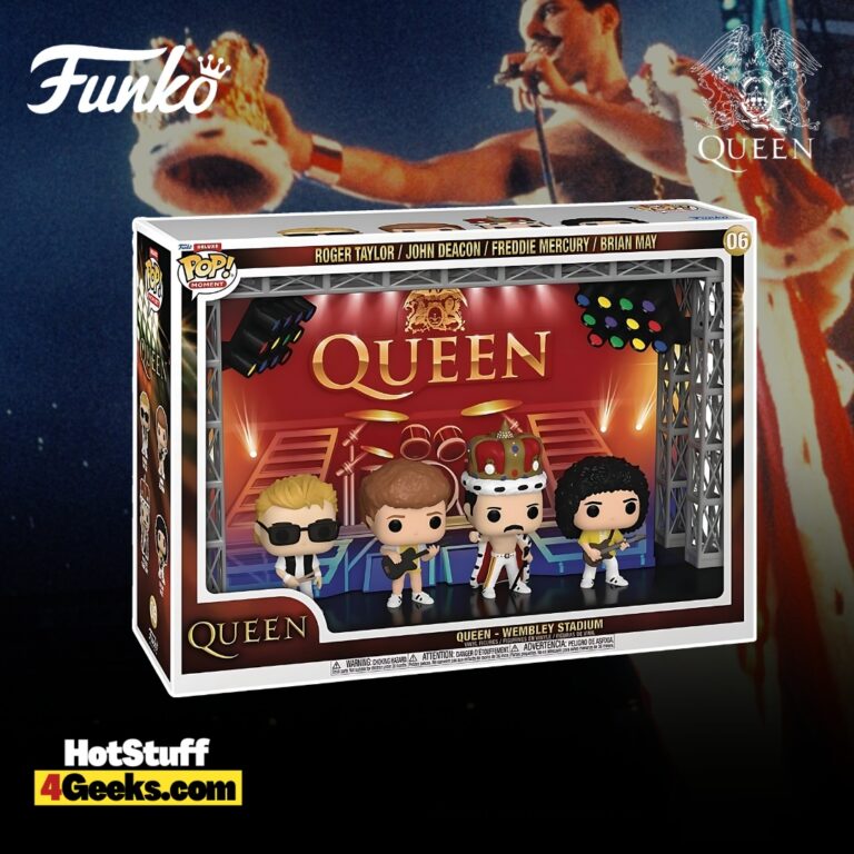 The Queen at Wembley Stadium 4-Pack Funko Pop! Moment Vinyl Figure (2024 release)