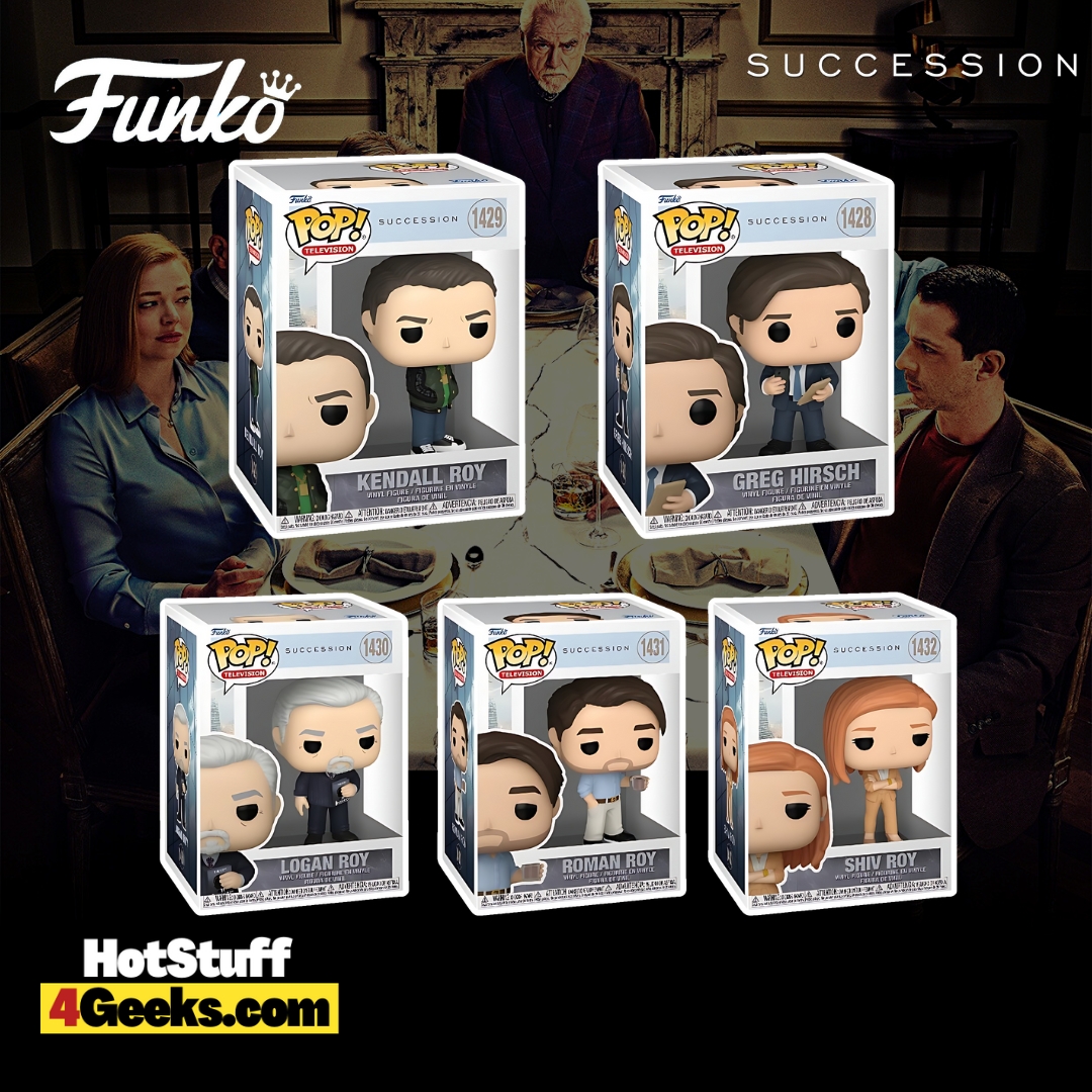 Funko Pop! Television: Succession Funko Pop! Vinyl Figures (2024 release)