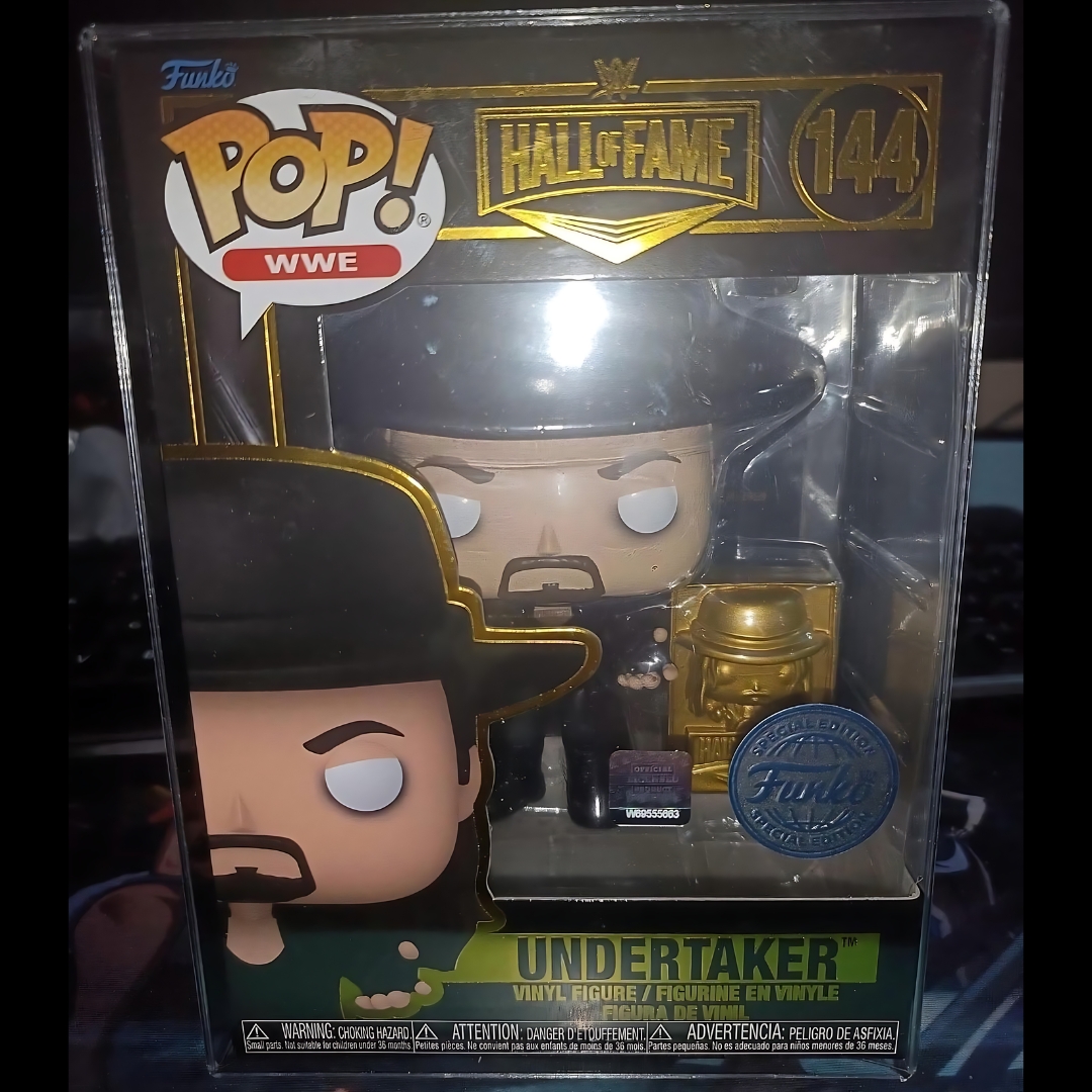 WWE: Hall of Fame Undertaker Funko Pop - Fanatics Exclusive