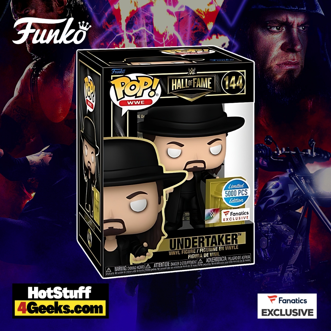 WWE: Hall of Fame Undertaker Funko Pop - Fanatics Exclusive