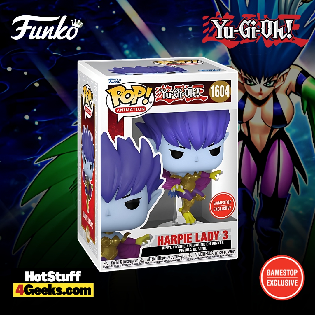 Yu-Gi-Oh! - Harpie Lady 3 Funko Pop! Vinyl Figure - GameStop Exclusive