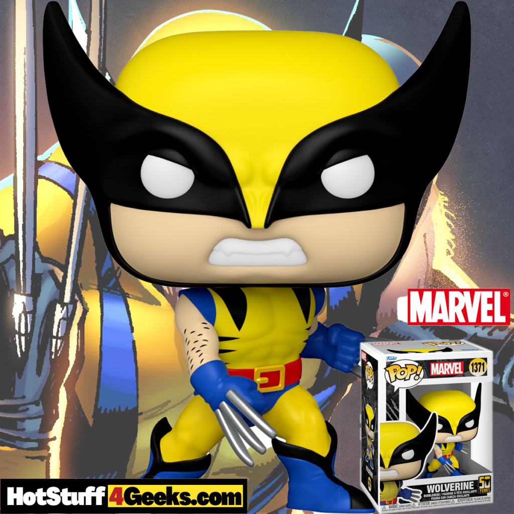 50th Anniversary Wolverine (Classic) Funko Pop! 1371