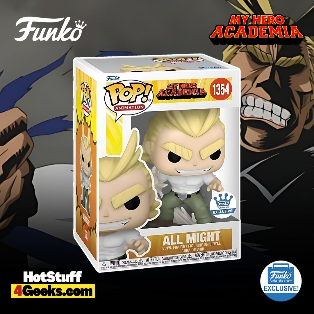 My Hero Academia: All Might (Texas Smash) Funko Pop! Vinyl Figure – Funko Shop Exclusive (2024 release)