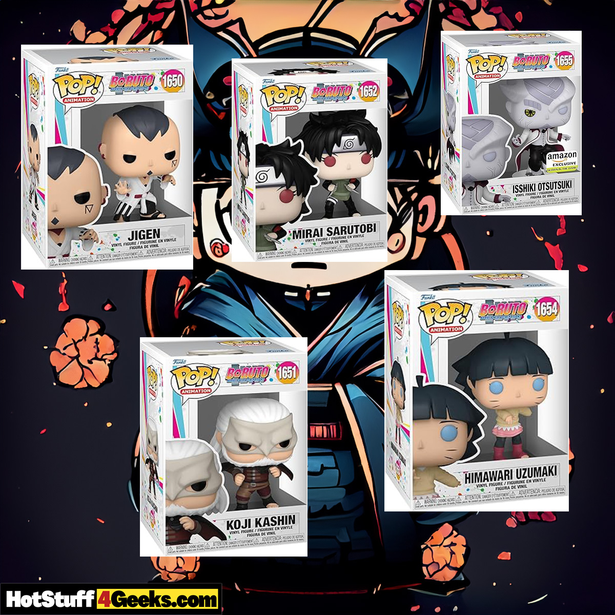 First Look Funko Pop! Animation: Boruto: Naruto Next Generations