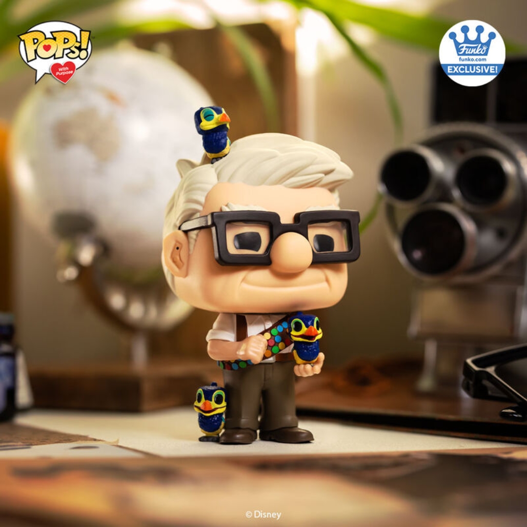 Disney's UP: Carl with Baby Snipes Funko Pop! with Purpose - Funko Shop Exclusive