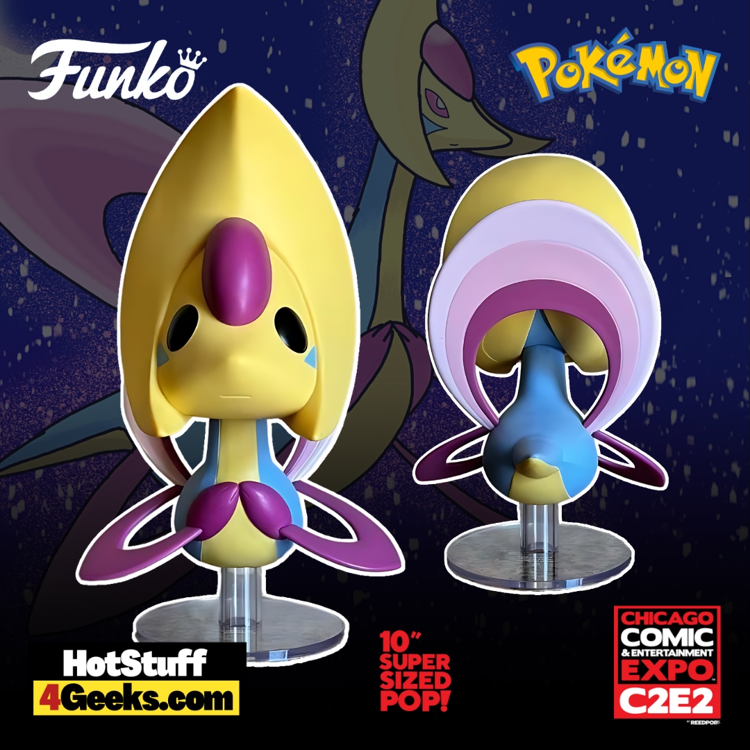 Pokémon: Cresselia 10-Inch Super-Sized Funko Pop! Figure - C2E2 2024 and Barnes and Noble shared exclusive