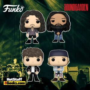 Unveiling the NEW 2024 Soundgarden Funko Pop! Quartet