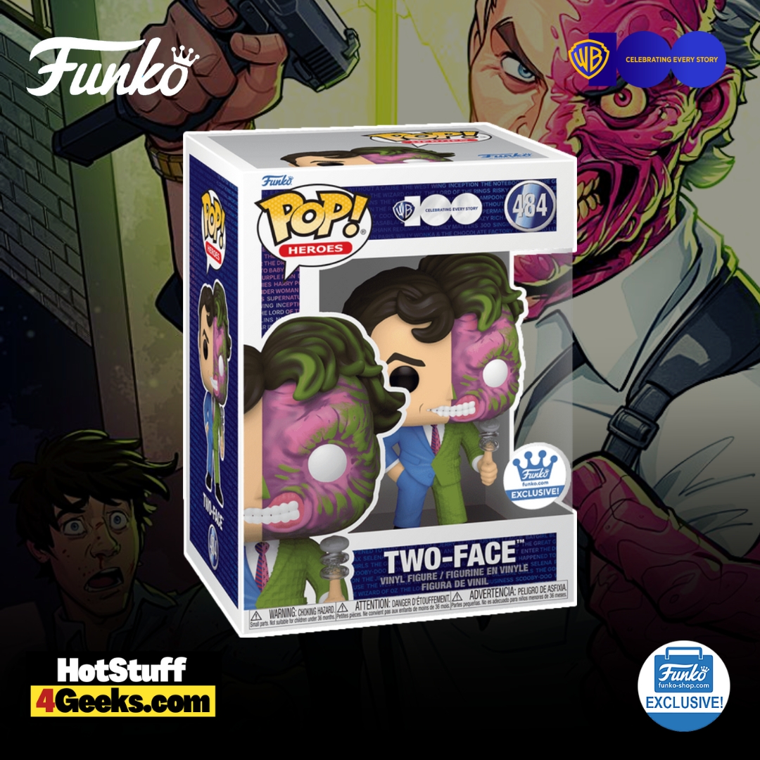 WB 100th - Two Face Flipping Coin Funko Pop!