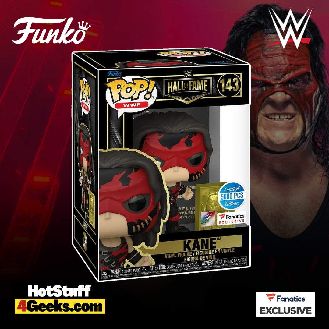 WWE: Hall of Fame Kane Funko Pop (2024 release) - Fanatics Exclusive