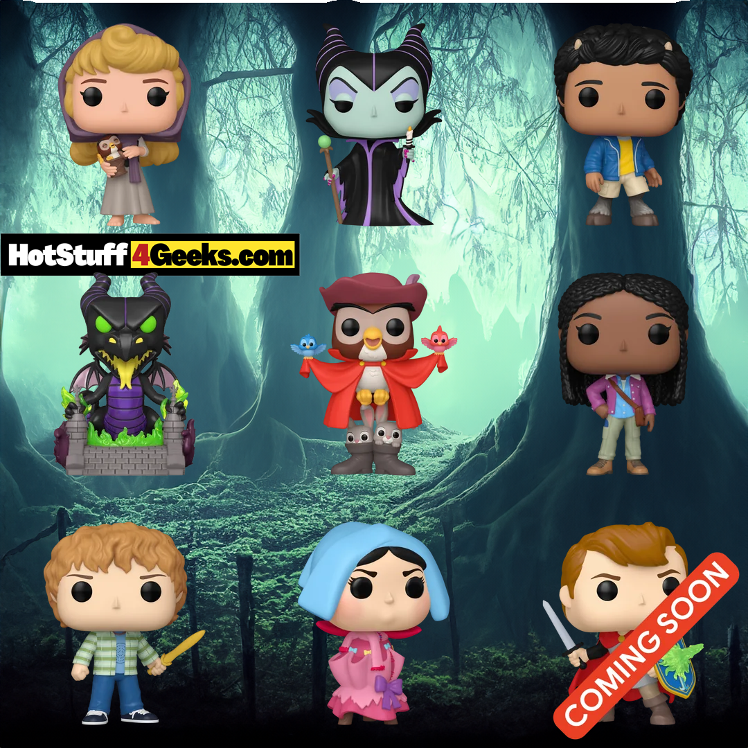 Coming Soon: New Disney and Percy Jackson Funko Pops!