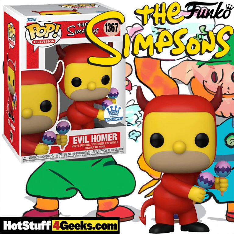 First Look At The Upcoming Evil Homer Funko Pop