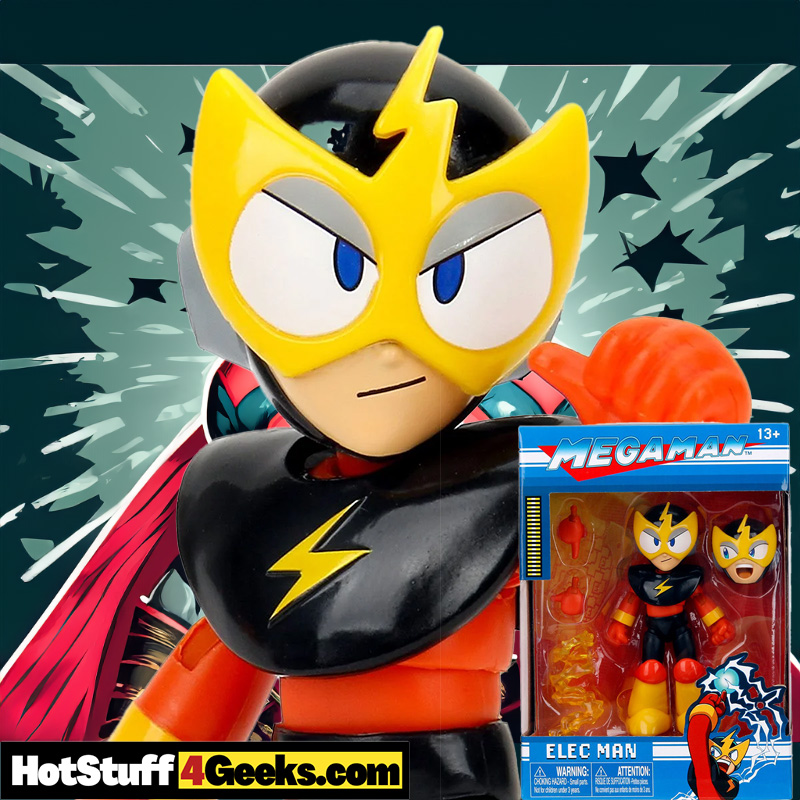 Elec Man Action Figure Review: Mega Man 1:12 Scale Insight