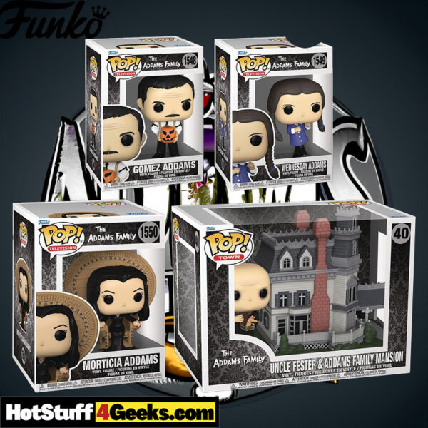 New Addams Family Funko Pop! Collection: Gomez, Morticia, & More