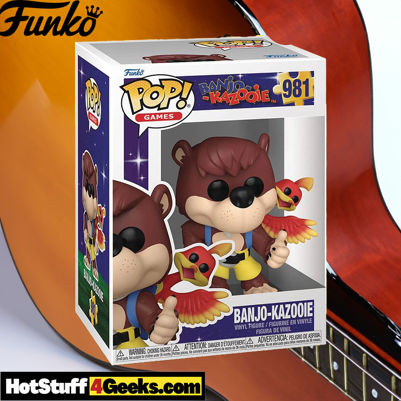 Celebrate Gaming History with the Banjo-Kazooie Funko Pop