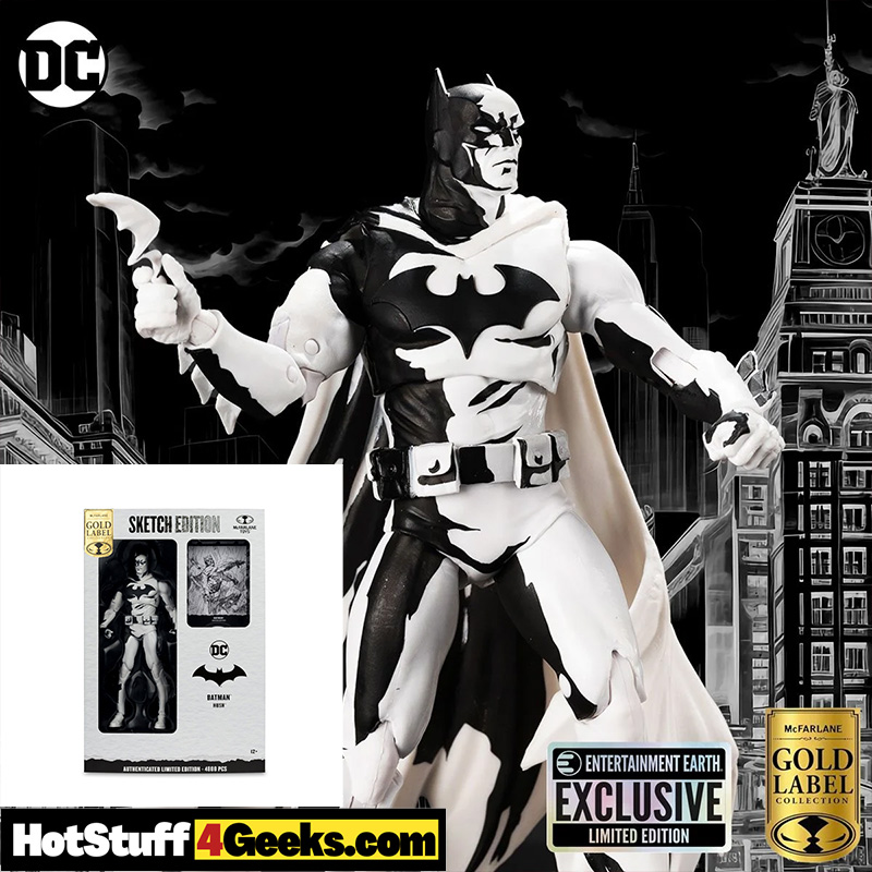 Grab the Exclusive Batman Hush Sketch Action Figure Before It's Gone!