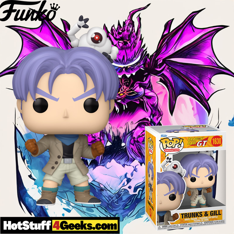 Get Ready to Power Up with the Trunks & Gill Funko Pop!