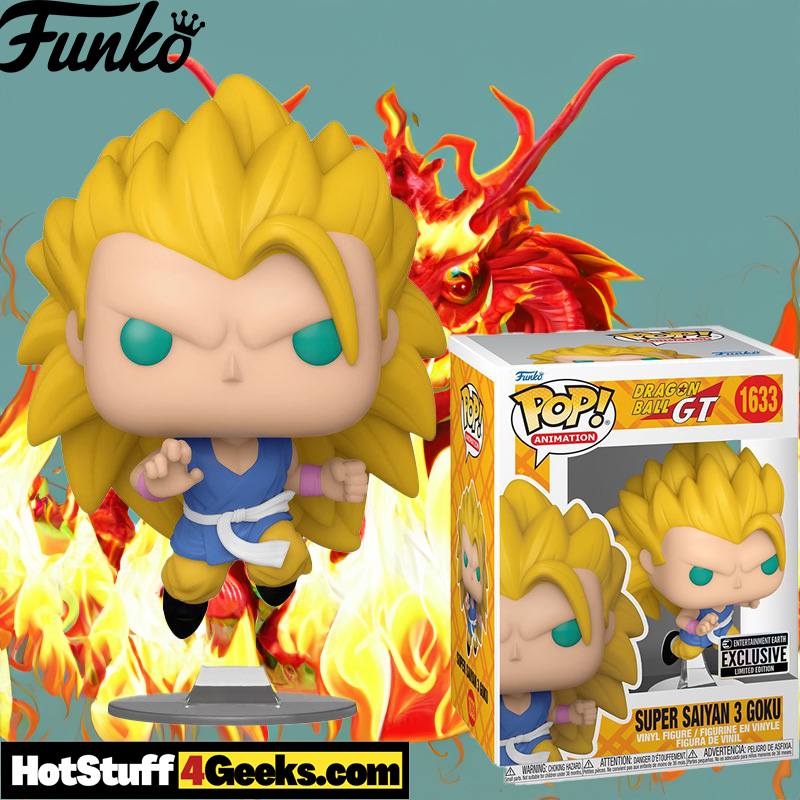 Entertainment Earth Exclusive Super Saiyan 3 Goku Funko POP! from Dragon Ball GT