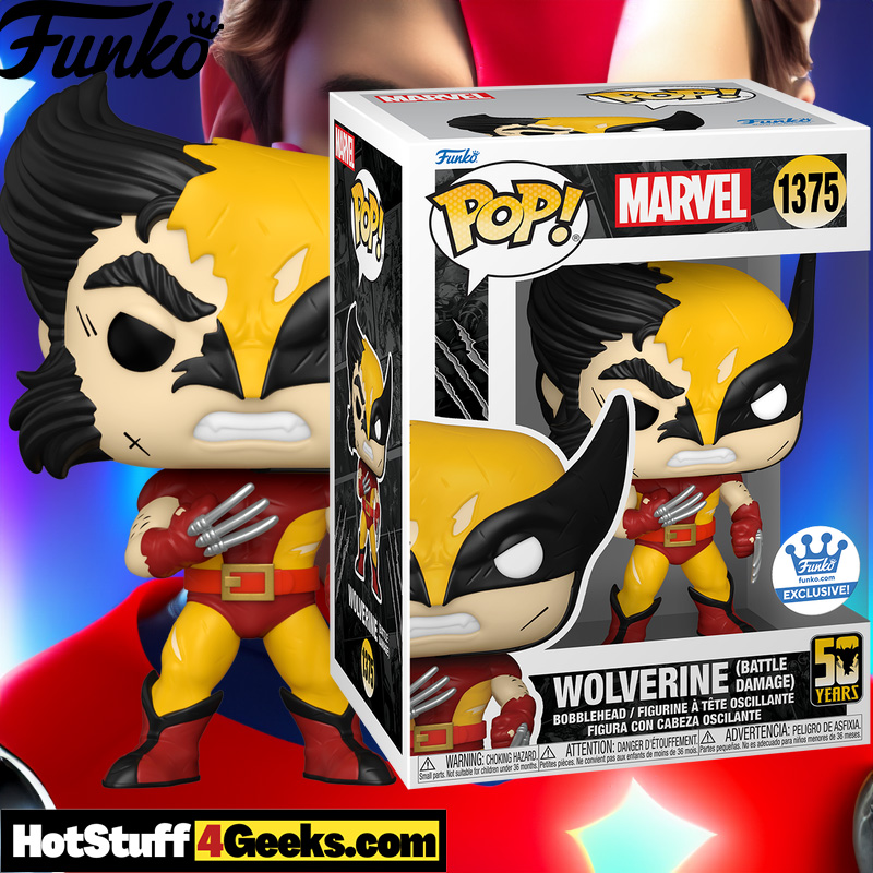 Funko Exclusive Release: Wolverine Battle Damage Funko Pop!