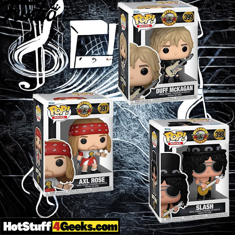 Rock Legends Immortalized: New Guns N' Roses Funko Pops Unveiled