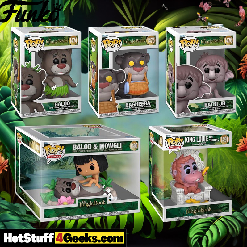 Funko Pop News: The Jungle Book Collection – A Nostalgic Adventure