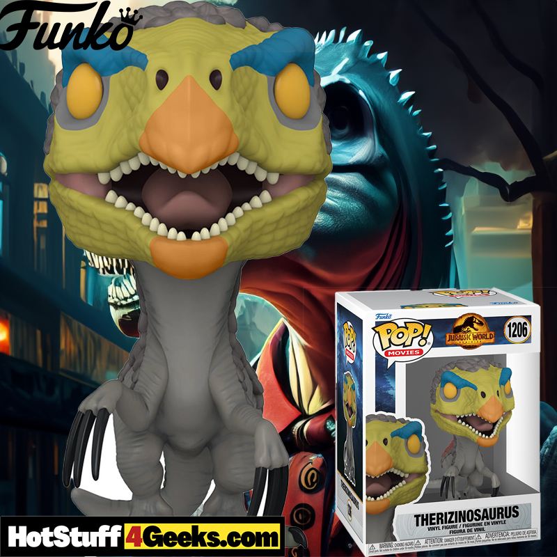 Meet the Mighty Therizinosaurus: A Jurassic World Funko Pop Adventure