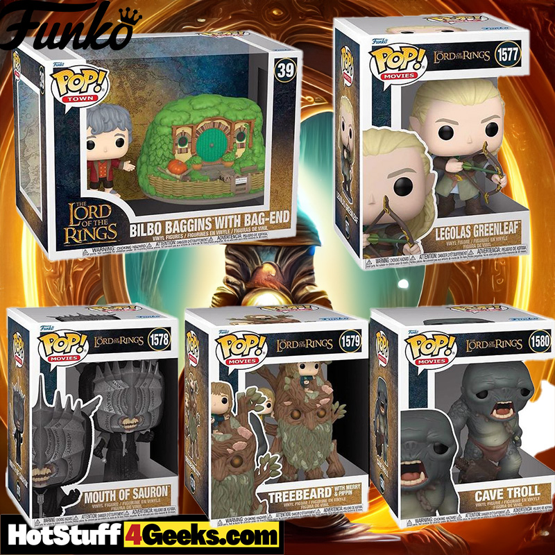 Exciting New Lord of the Rings Funko Pop! Figures Release on May 31, 2024