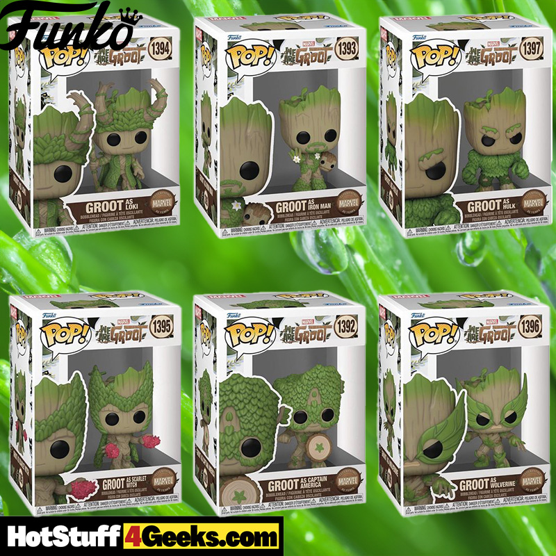 I Am Groot Collection – Groot as Your Favorite Marvel Heroes