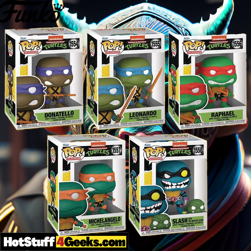 Ninja Turles Funkos