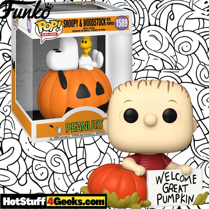 Celebrate Halloween with Snoopy, Woodstock, and Linus Funko Pops!