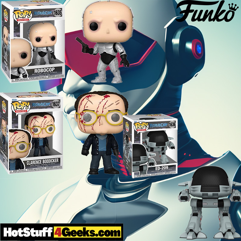 Get Ready for Action with New Robocop Funko Pops!