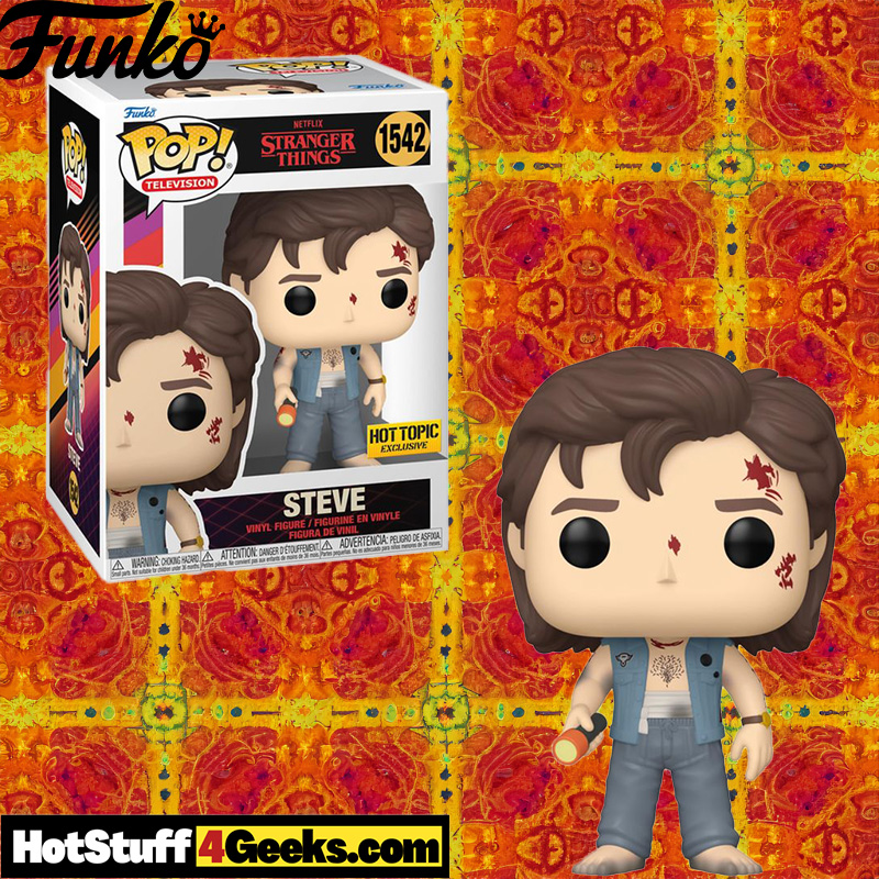 Steve Harrington Battle Damage Funko: A Heroic Collector's Piece