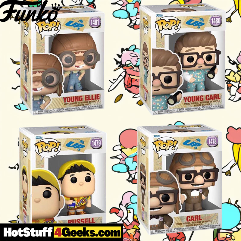 New Funko Pop! UP Figures: Young Ellie, Carl, and More Leaked!