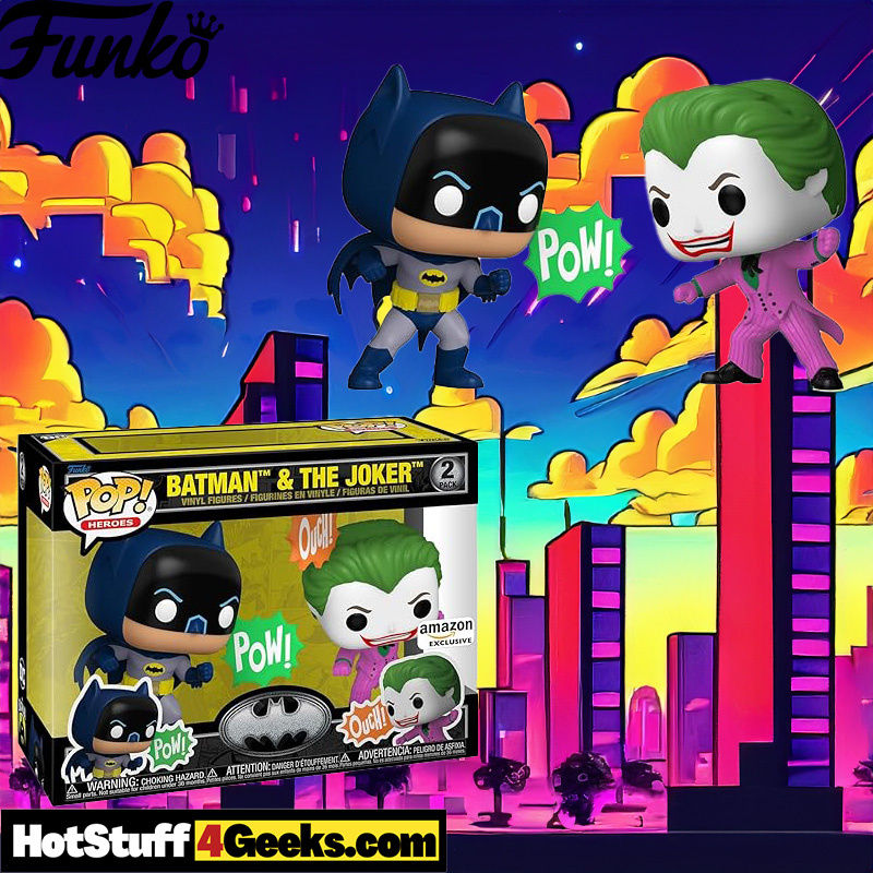 Batman vs The Joker Funko Pop! Set - Classic Gotham Battle