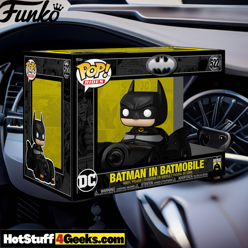 Batman in Batmobile Funko Pop! Ride: A Legendary Collector’s Piece