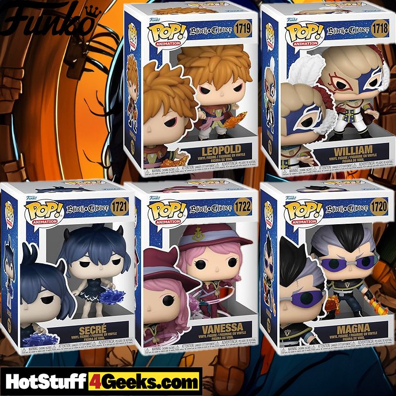 Explore the Magic of Black Clover with the Latest Funko Pop! Figures