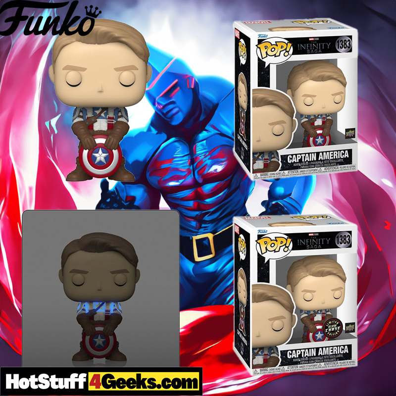 First Look at Upper Deck Funko Redeemable Captain America: The First Avenger W/GITD Chase!