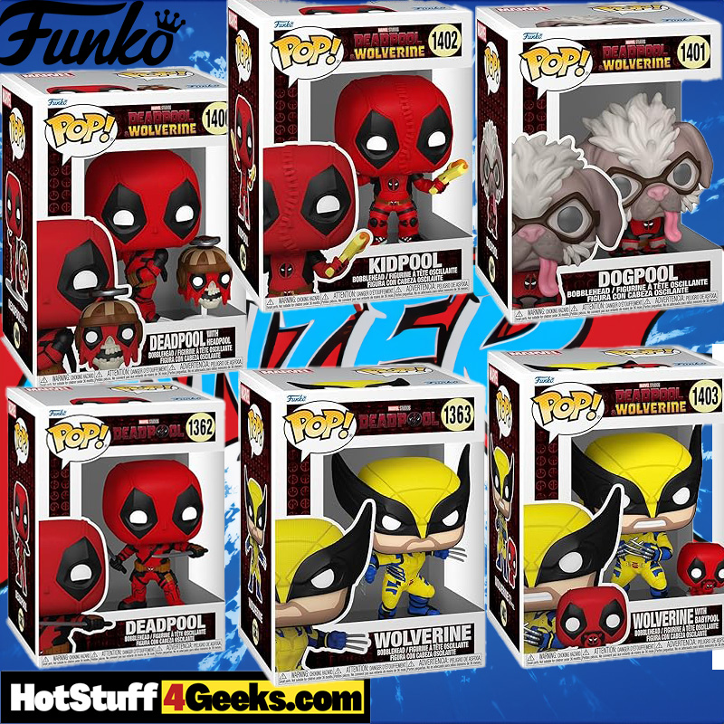 Get Ready for the Ultimate Showdown: New Funko Pop! Figures from the Deadpool and Wolverine Movie