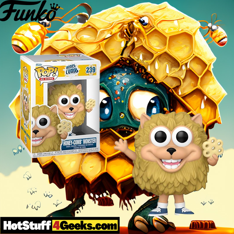 Meet Your New Furry Friend: The Honey-Comb Monster Funko Pop!