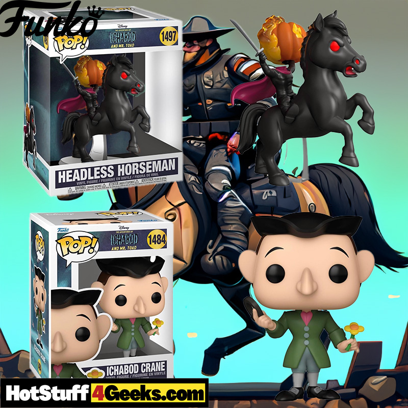 Funko Pop Brings Ichabod Crane and the Headless Horseman to Life