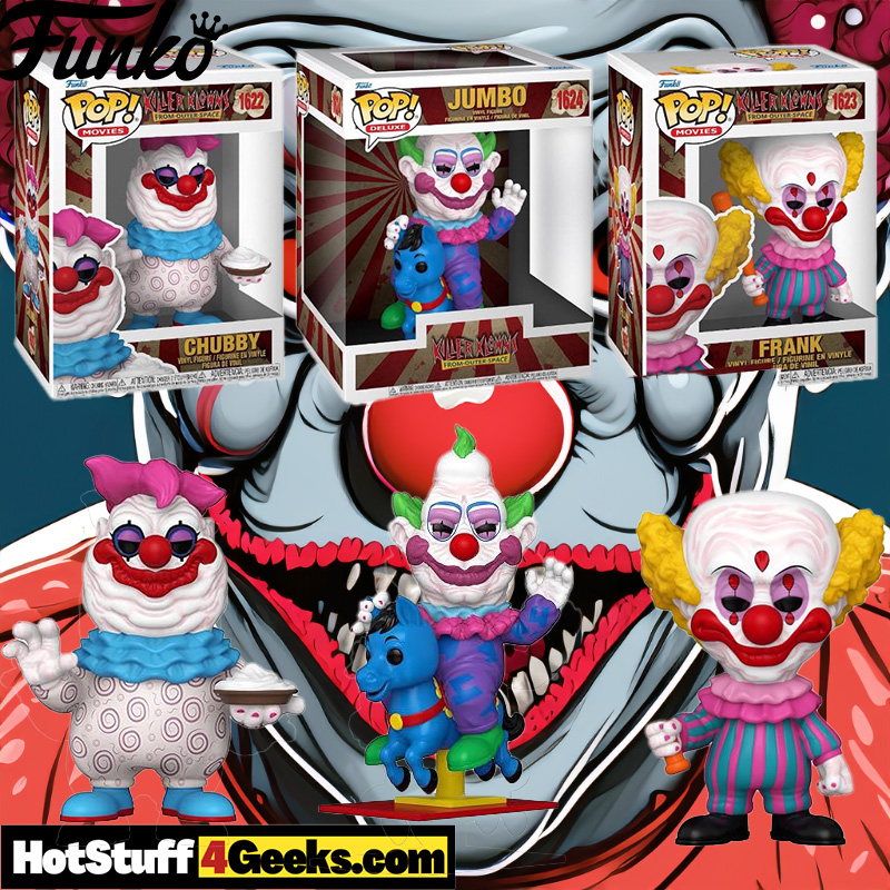 New Funko Pops Bring Killer Klowns from Outer Space to Life!