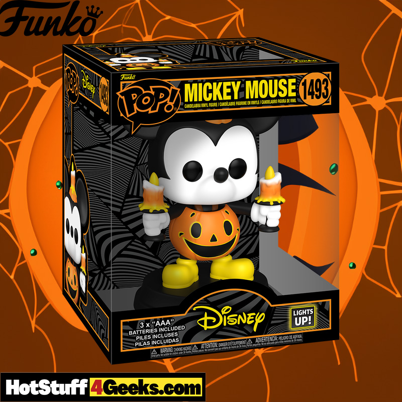 Light Up Your Halloween with Funko Pop! Mickey Mouse Candelabra #1493