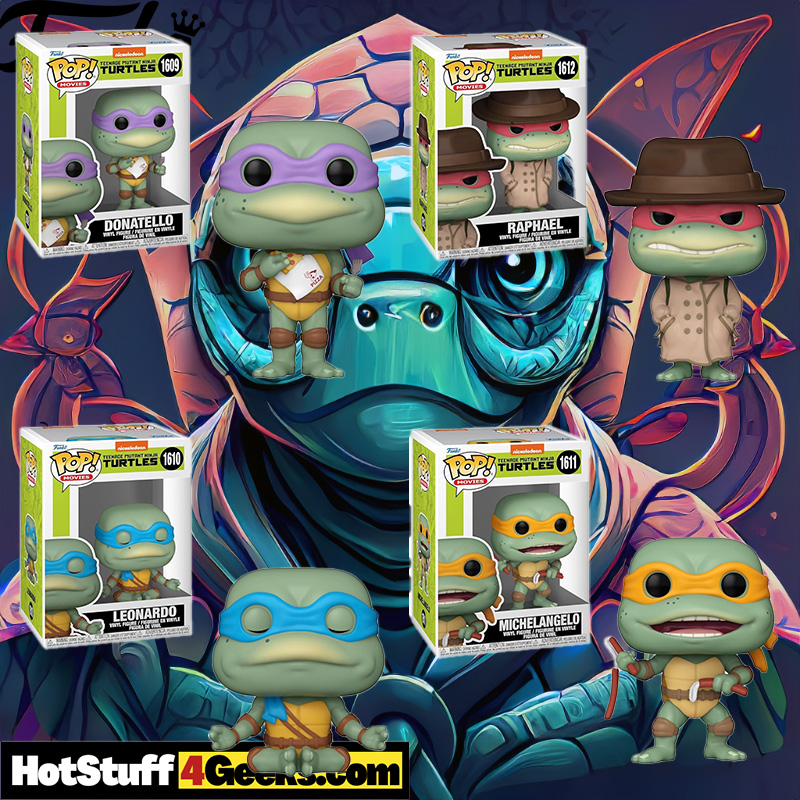 Teenage Mutant Ninja Turtles Funko Pops: Relive the Nostalgia of the 1990 Movie!