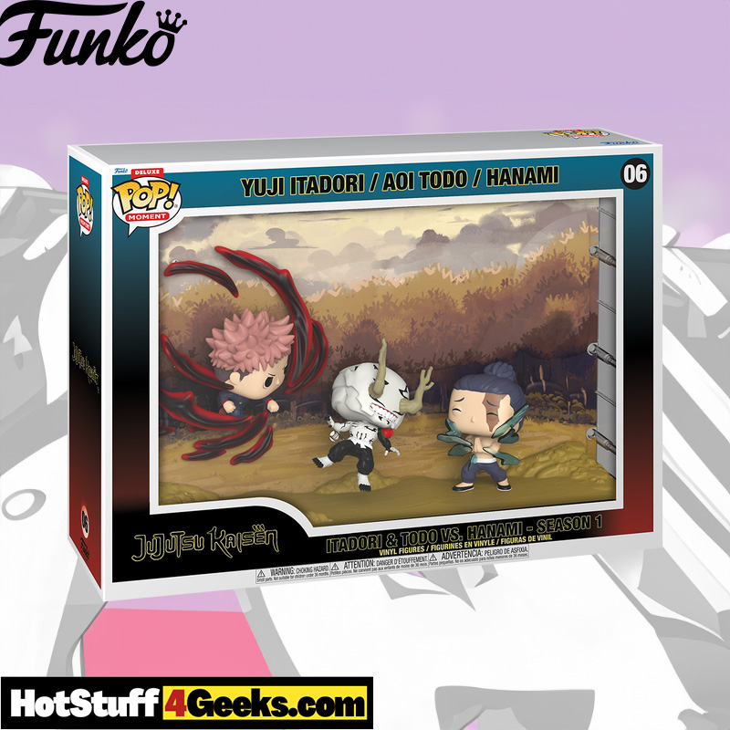 Epic Showdown: Yuji Itadori & Aoi Todo vs. Hanami Funko Pop! Deluxe Moment