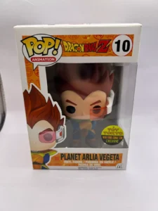 Funko Pop! Animation Dragon Ball Z Planet Arlia Vegeta Toy Tokyo NYCC Exclusive