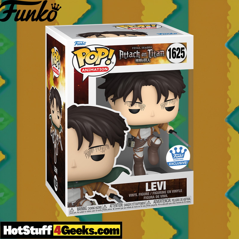 POP! Levi with Swords Funko Exclusive: A Titan-Slaying Addition to Your Collection