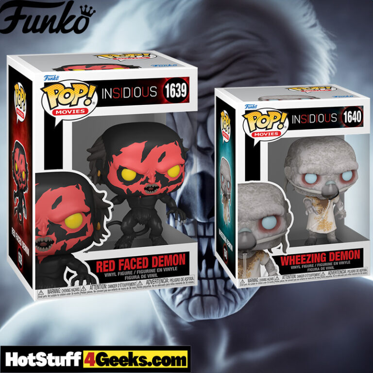 Terrifying New Insidious Funko Pop Red Face & Wheezing Demon