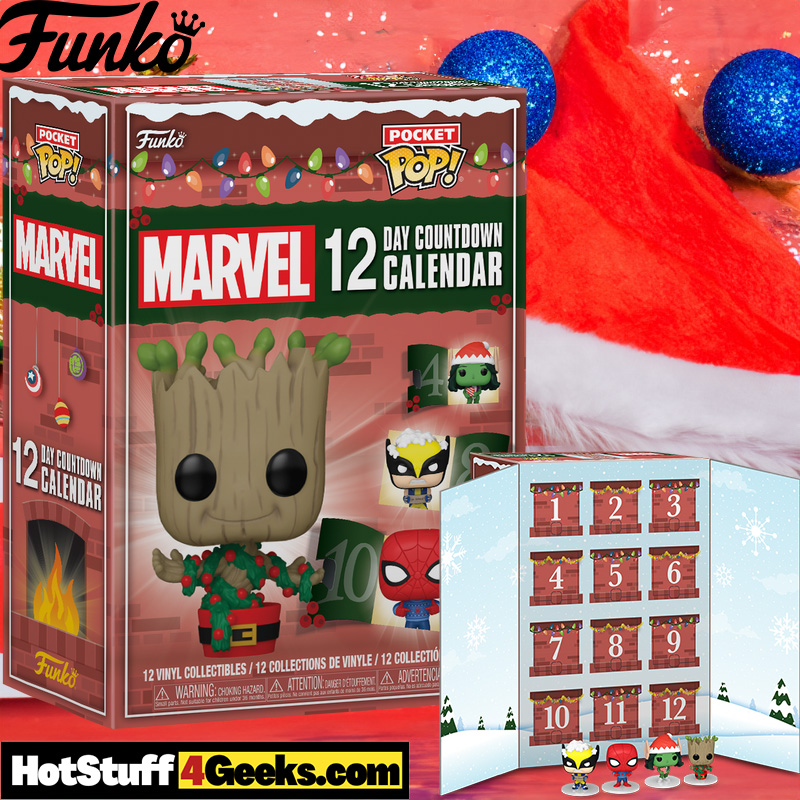 Count Down to Holiday Fun with the Marvel 12 Day Countdown Calendar!