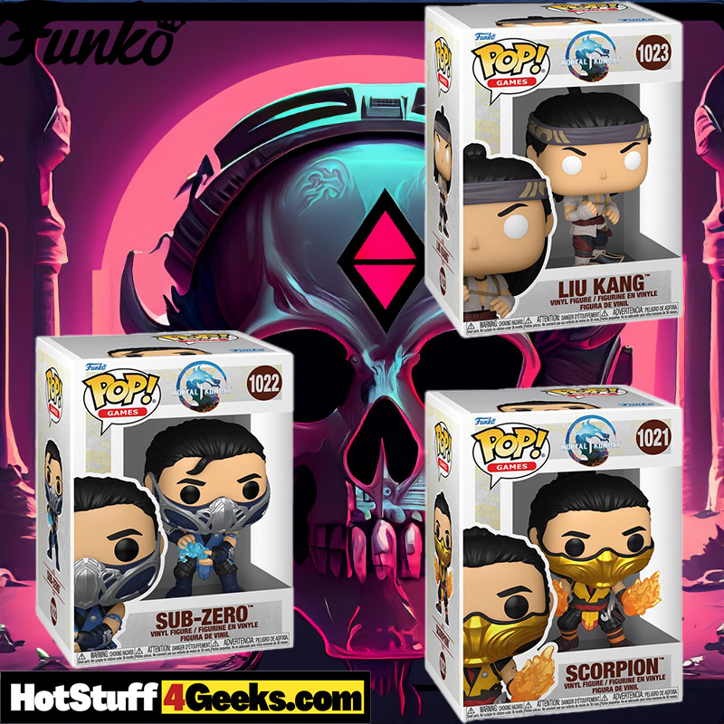 The Ultimate Mortal Kombat Funko Pop! Collection: Sub-Zero, Liu Kang, and Scorpion