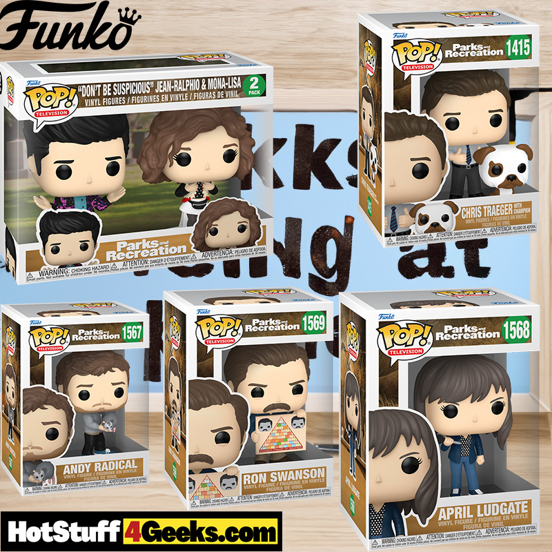 Celebrate the 15th Anniversary of Parks and Recreation with New Funko Pop! Figures