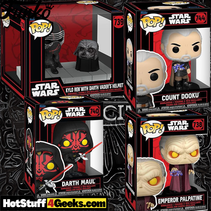 Unleashing the Dark Side: New Funko Pop! Star Wars Villains